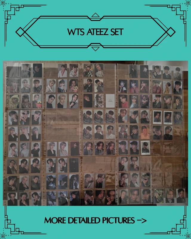WTS Ateez Misc pcs & pobs