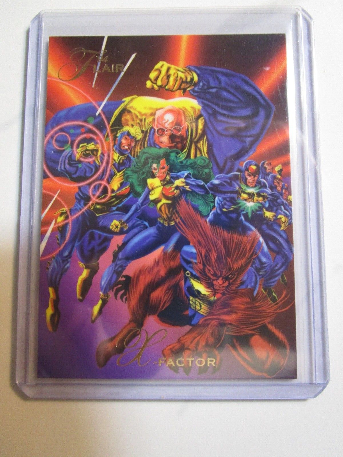 1994 Flair Marvel Annual Trading Card #83 X-Factor
