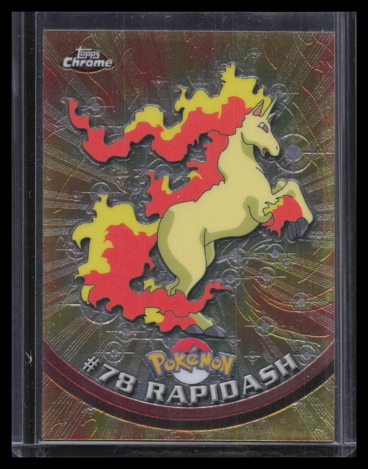 Rapidash 2000 Topps Chrome Pokemon #78