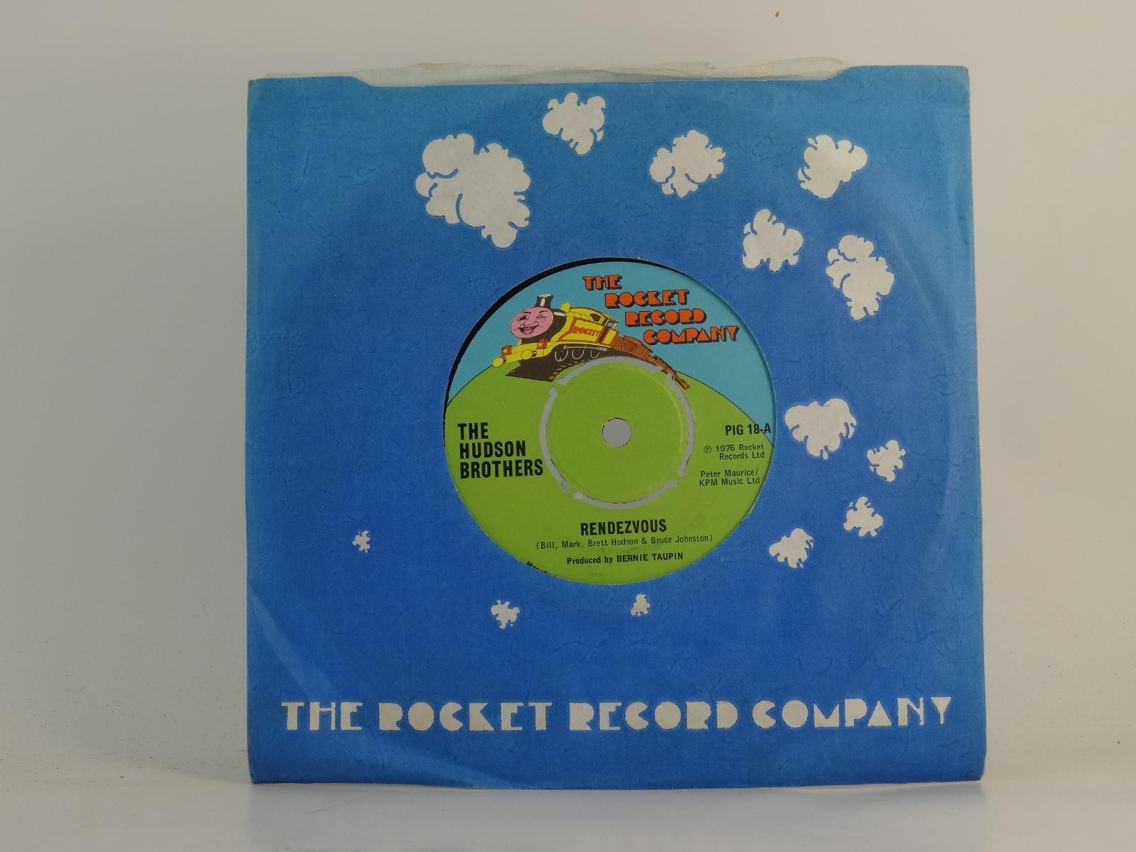 THE HUDSON BROTHERS RENDEZVOUS (66) 7 Track 7" Single including Picture Sleeve T