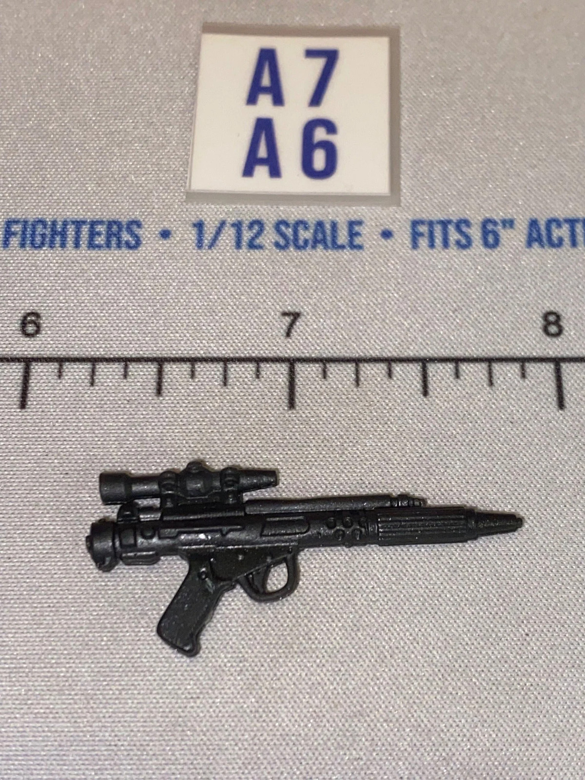 1/12 Scale Star Wars Black Series Rebel Blaster Rifle with Scope