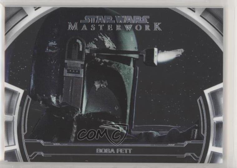 2019 Topps Star Wars Masterwork Defining Moments Boba Fett #DM-6 pn1