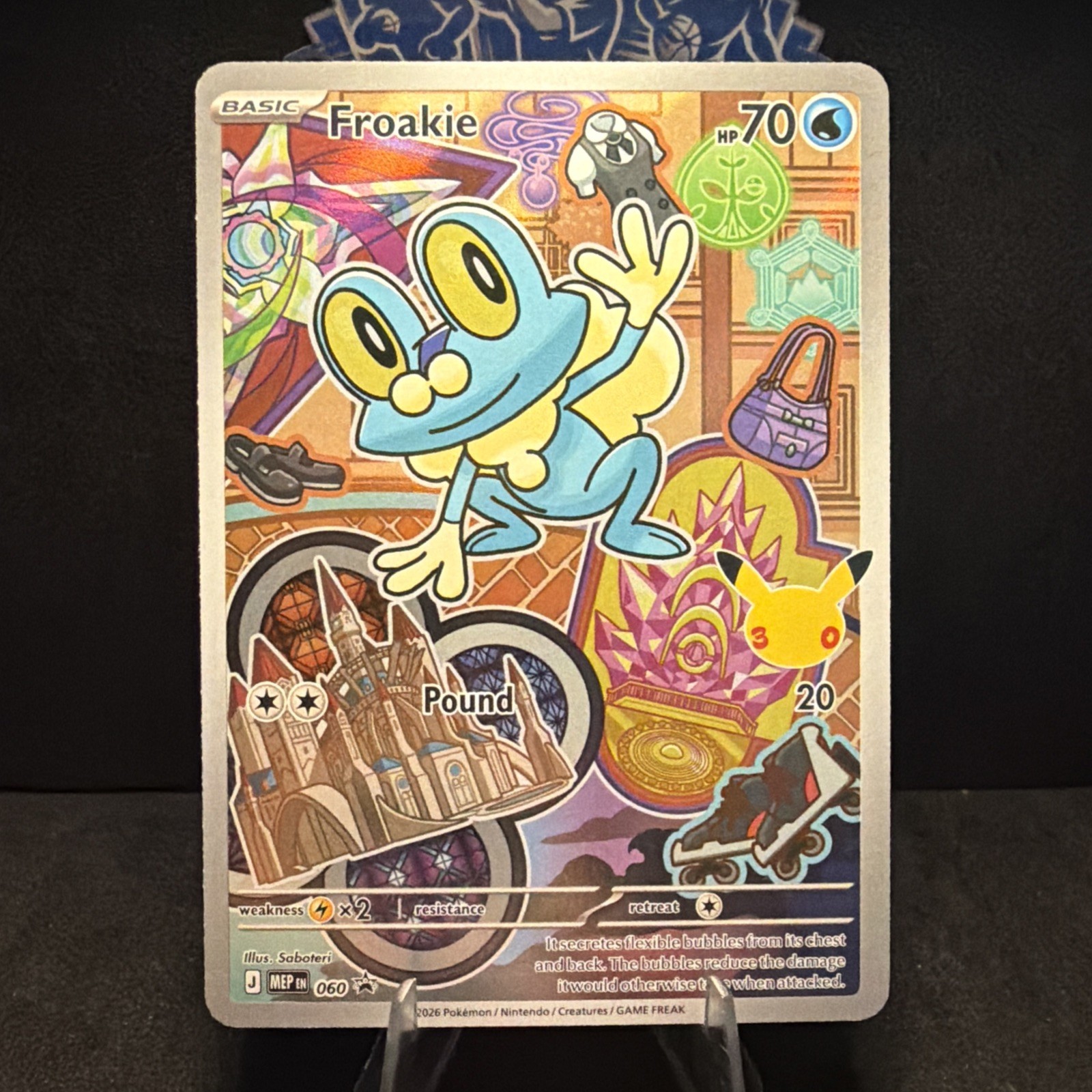 Froakie 060 Me: Mega Evolution Promo Holo