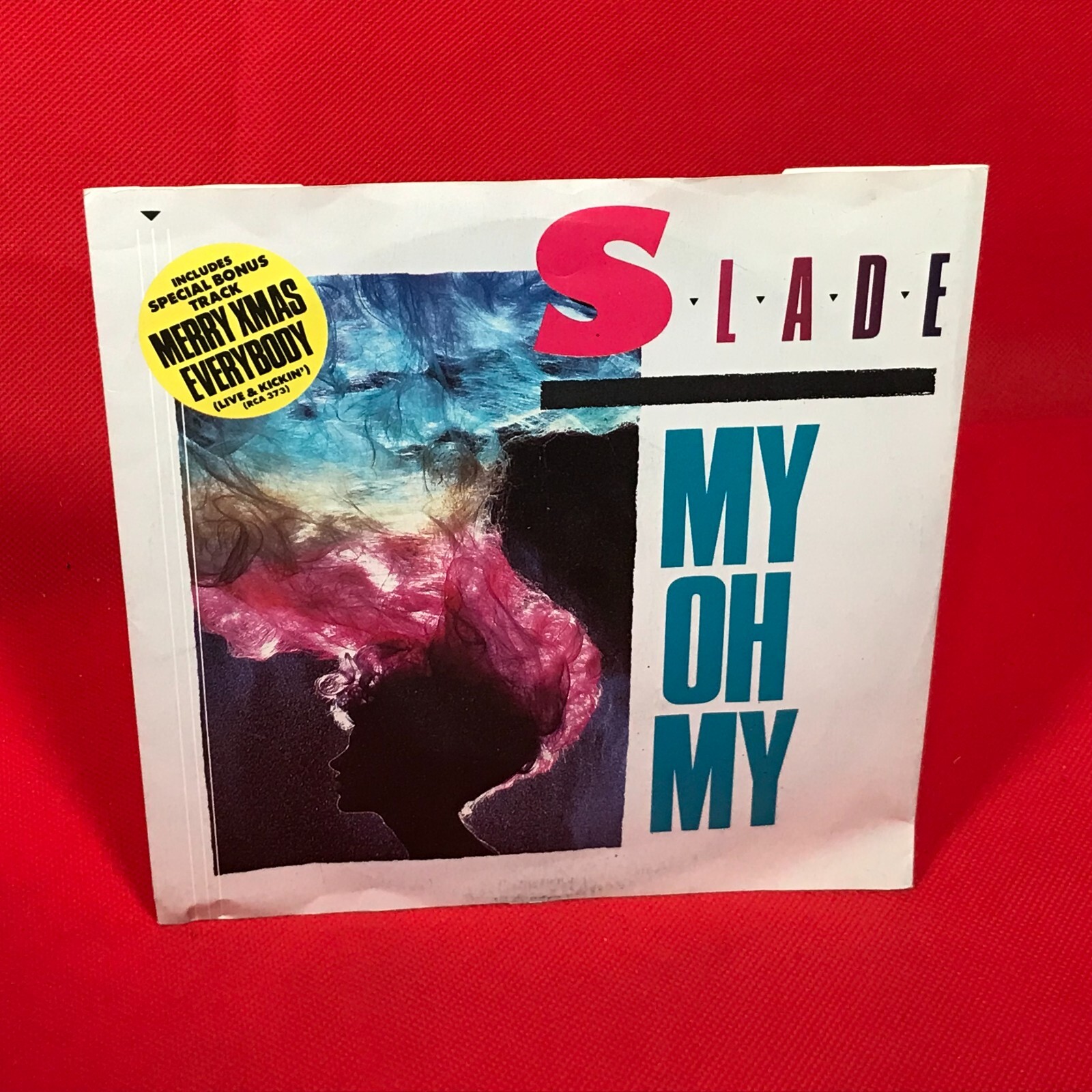 SLADE My Oh My 1983 UK 3-track 7" vinyl single Merry Xmas livel 45 original B