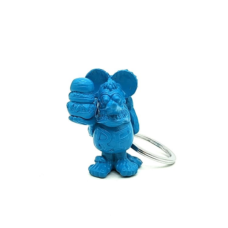 Rat Fink Blue Charm Charapin Portachiavi Big Daddy Raro Modellino Ed Roth