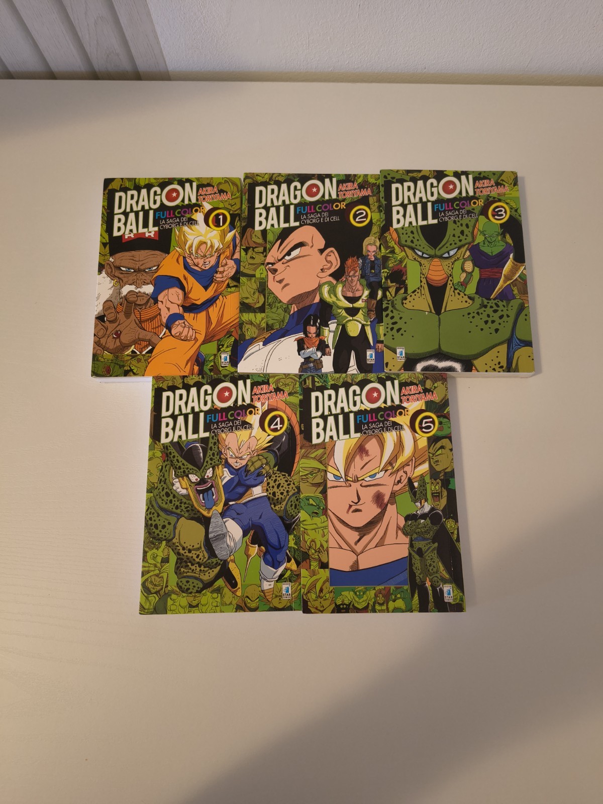 Dragon Ball Full Color La Saga dei Cyborg e di Cell 1-5