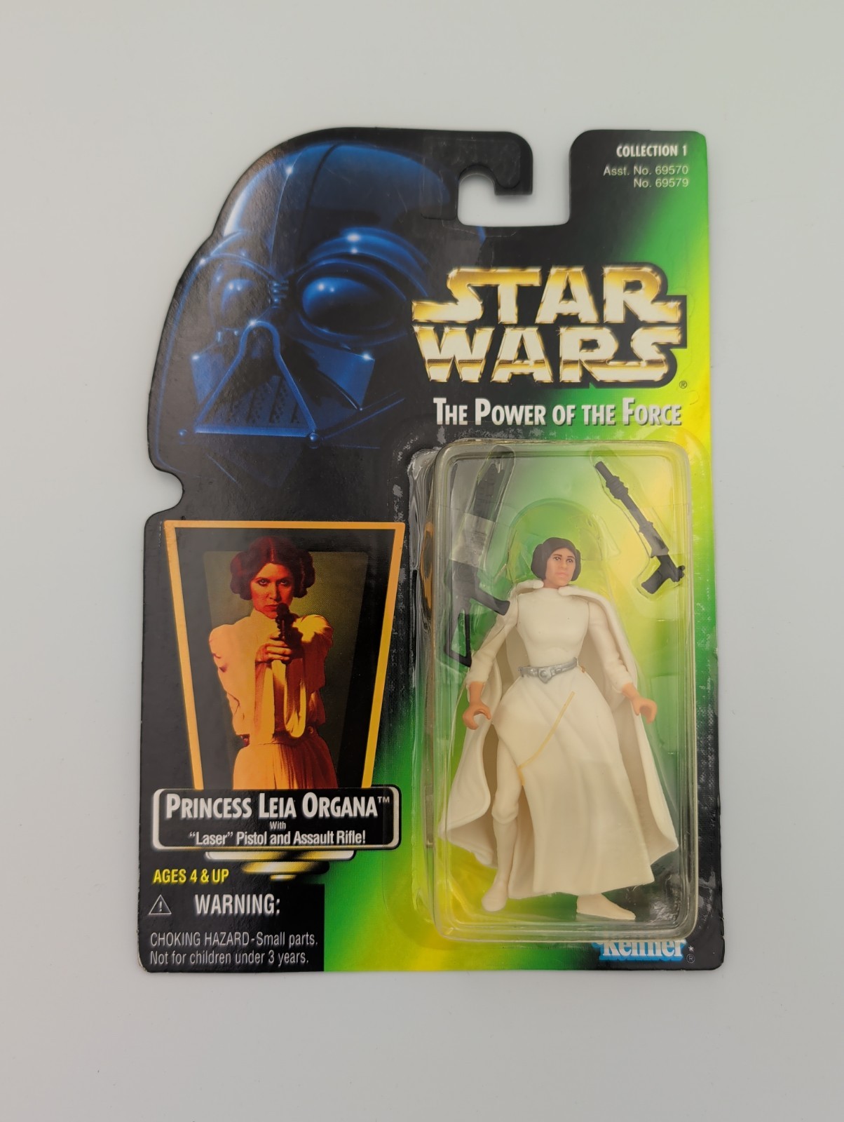New 1997 Hasbro Star Wars Power Of The Force 3.75" Princess Leia Organa Figure