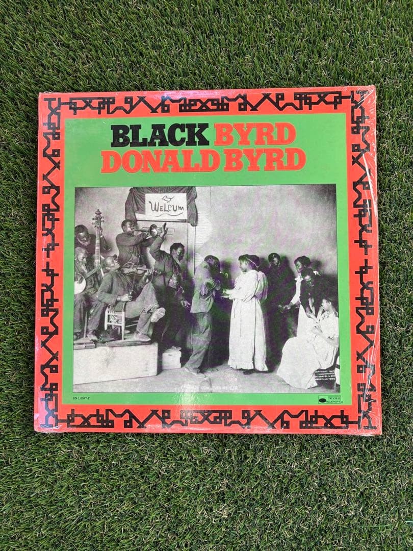 Donald Byrd Black Byrd LP Record with Shrink, Jazz-Funk, BN-LA047-, Good Condit