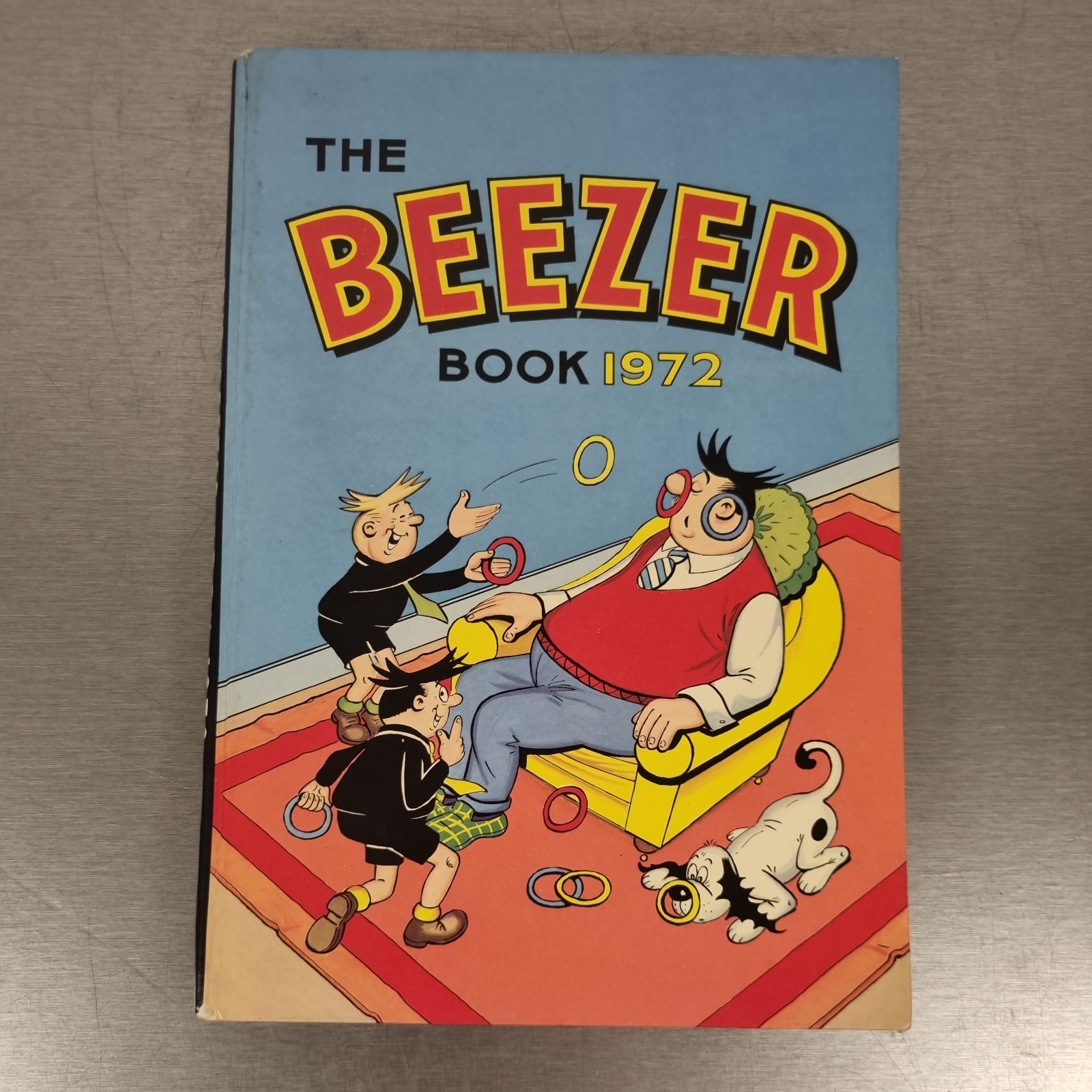 THE BEEZER BOOK 1972  Published 1971 Vintage Children's Annual Unclipped 