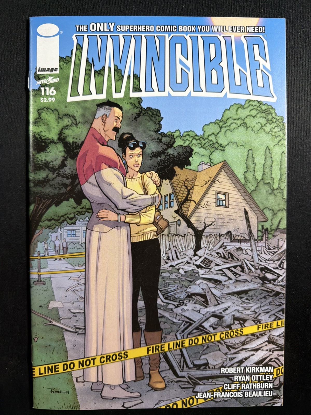 Invincible #116 2015 Image Comics Robert Kirkman Ryan Ottley prima stampa quasi nuovo -