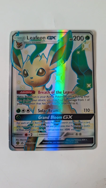 Pokemon Leaf on GX SV46/SV94