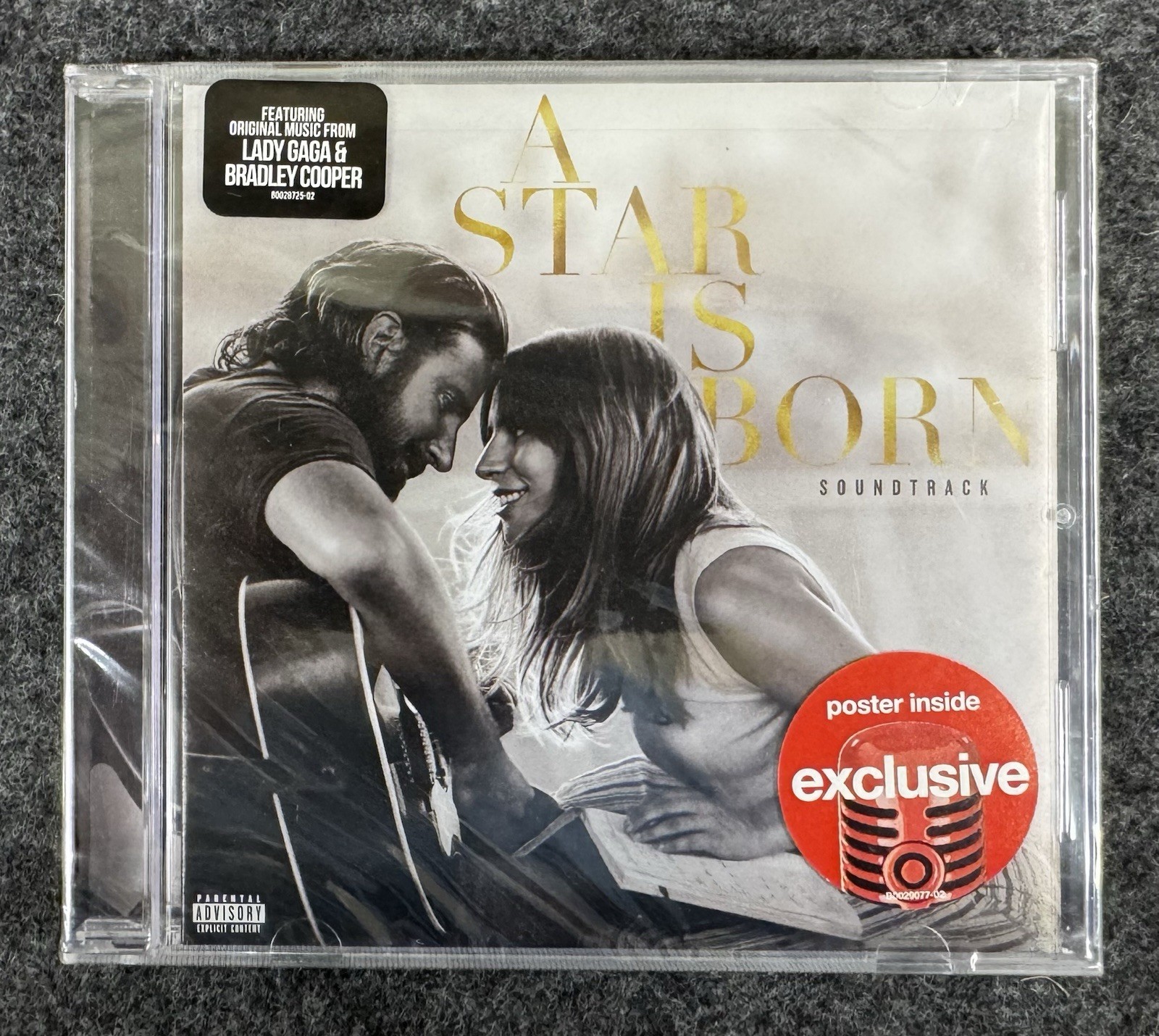 Lady Gaga ~ A Star Is Born Soundtrack CD Target Exclusive Bonus Poster Cooper