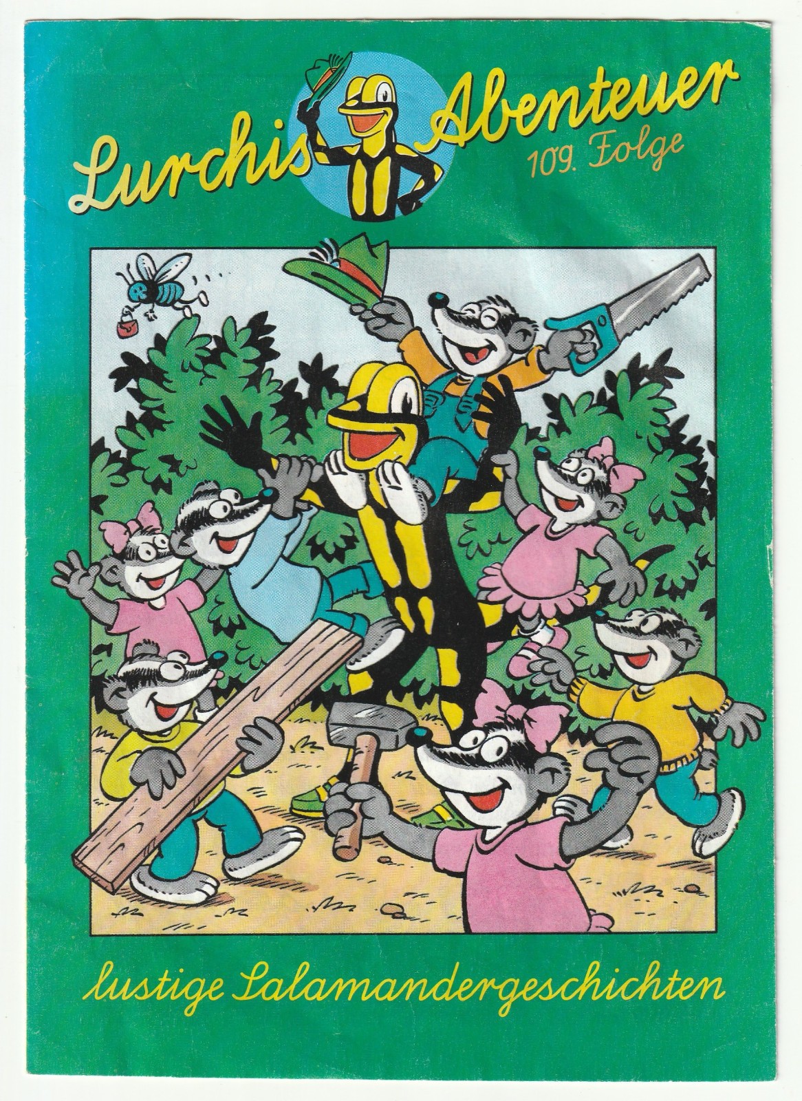 ✪ LAVVENTURA DI LURCHIS: DIVERTENTI STORIE DI SALAMANDRA #109 FUMETTO PUBBLICITARIO Z2
