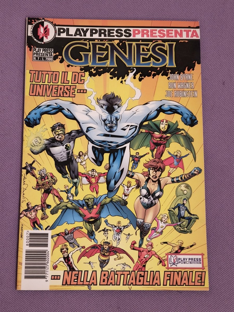Play Press Publishing Play Press Presenta Genesi n.7 1990 DC Byrne/Wagner