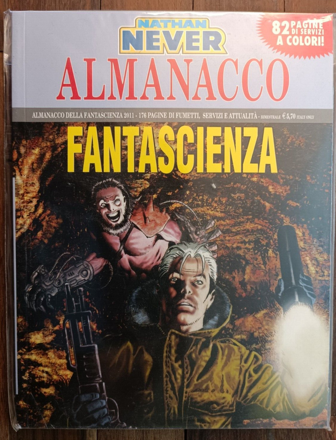 FUMETTO NATHAN NEVER  ALMANACCO DELLA FANTASCIENZA 2011 -NEW/EDICOLA-13331
