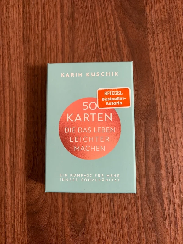 Karin Kuschik 50 Karten die das Leben leichter machen zum Buch