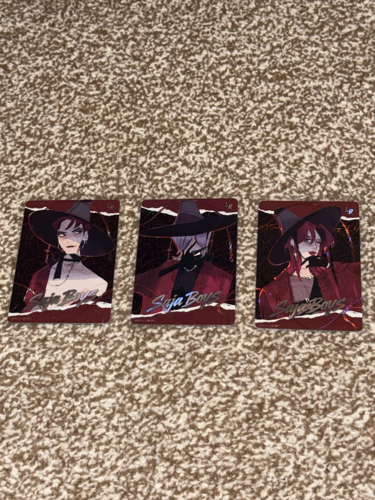 Kayou KPOP Demon Hunters Trading Cards - 3/6 LR (Series 1) No Duplicates!