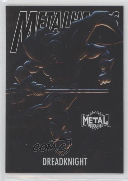 2024 Skybox Marvel Metal Universe Avengers Black 4/25 Dreadknight #MH-24 0bl3