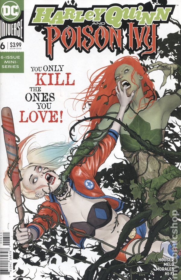 Harley Quinn and Poison Ivy #6A Janin quasi nuovo - 9.2 2020 immagine stock
