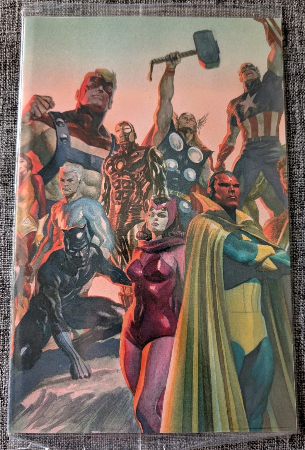 Avengers Armageddon #1 Alex Ross Marvel Dimensions variante Virgin ancora sigillato