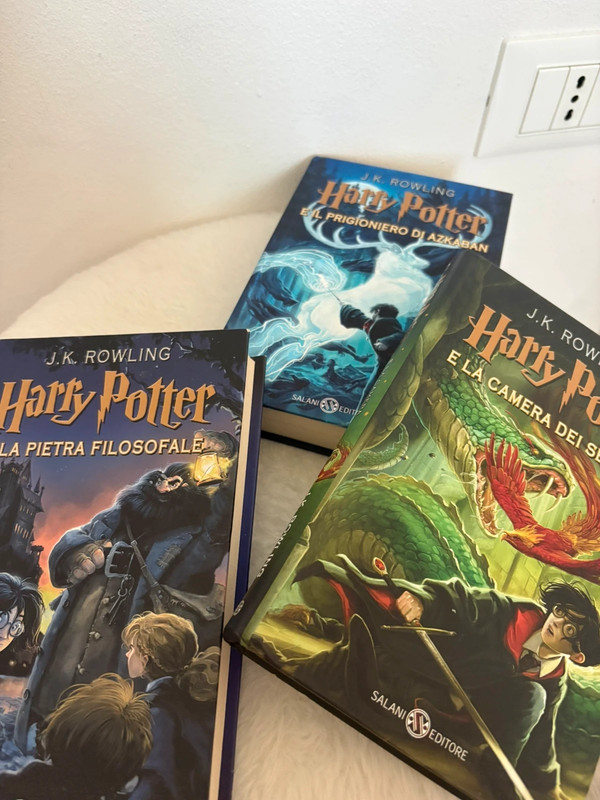 Harry Potter e la pietra filosofale, la camera dei segreti e il prigioniero di Azkaban