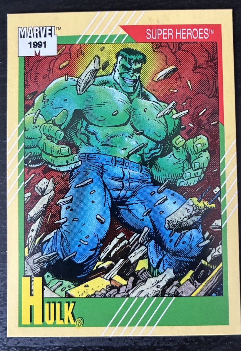 1991 Impel Marvel - Supereroi Hulk #53