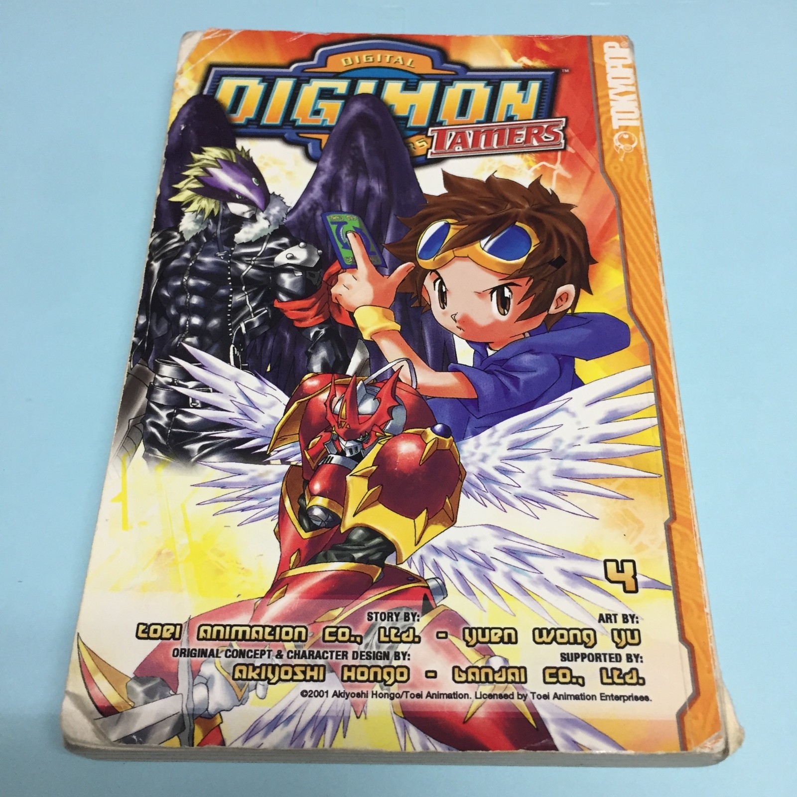 Digimon Tamers Volume 4 Manga Inglese TokyoPop