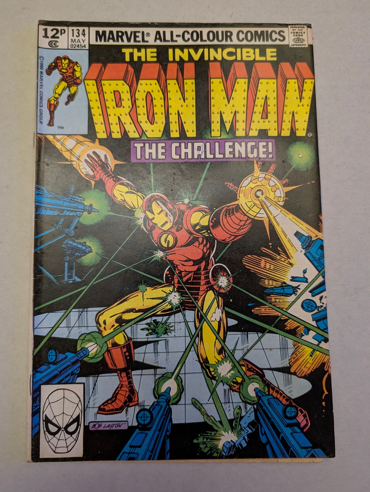 Iron Man #134, Marvel Comics, May 1980.