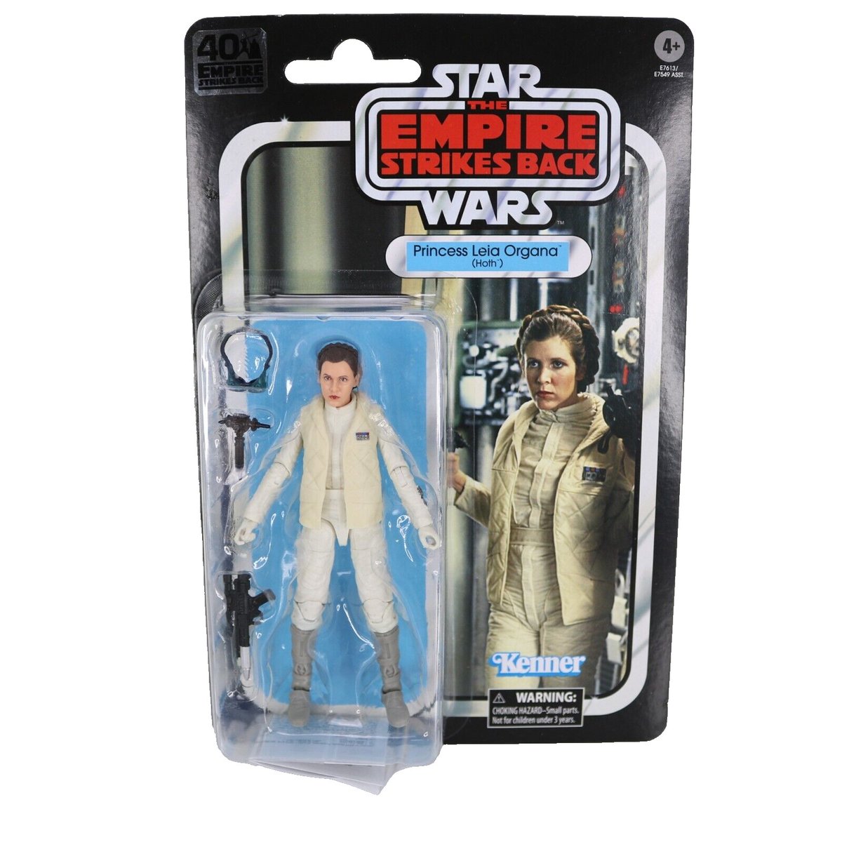 Star Wars: Principessa Leia Organa (Hoth) Figura 40° Anniversario * NUOVO * Impero 6"