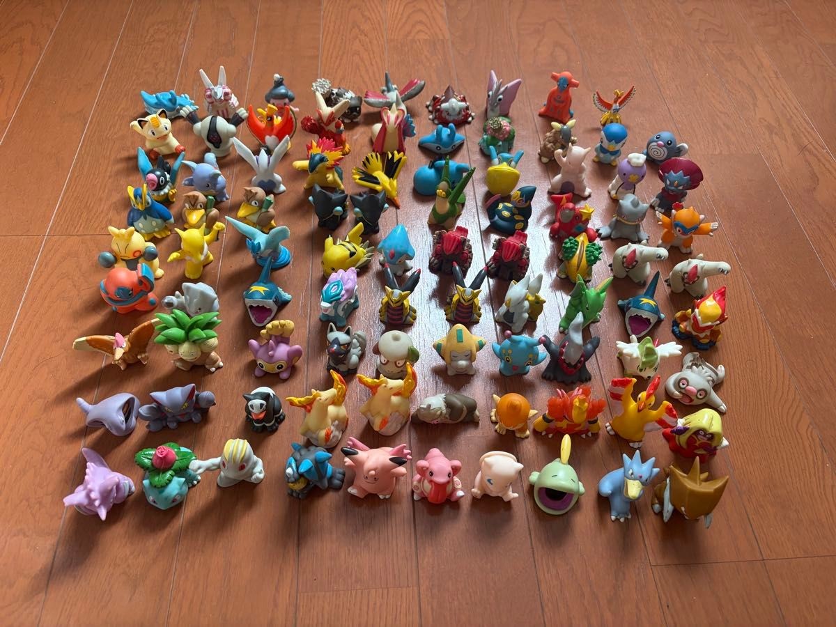 Lotto 88 Figurine Pupazzo Dito Pokemon Bambini + Ho-Oh Extra Bandai Giappone