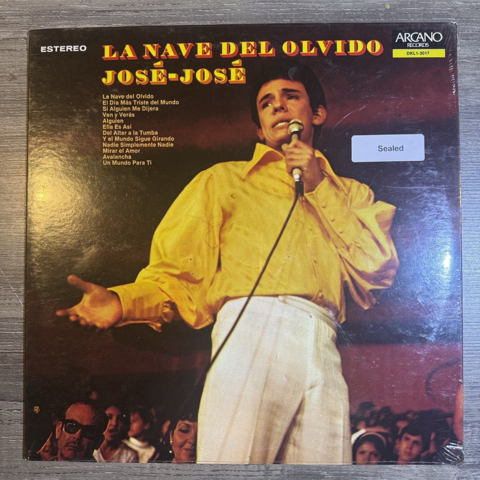 José José ‎– La Nave Del Olvido Excellent Vinyl MKS-1847 Cover VG++ in shrink