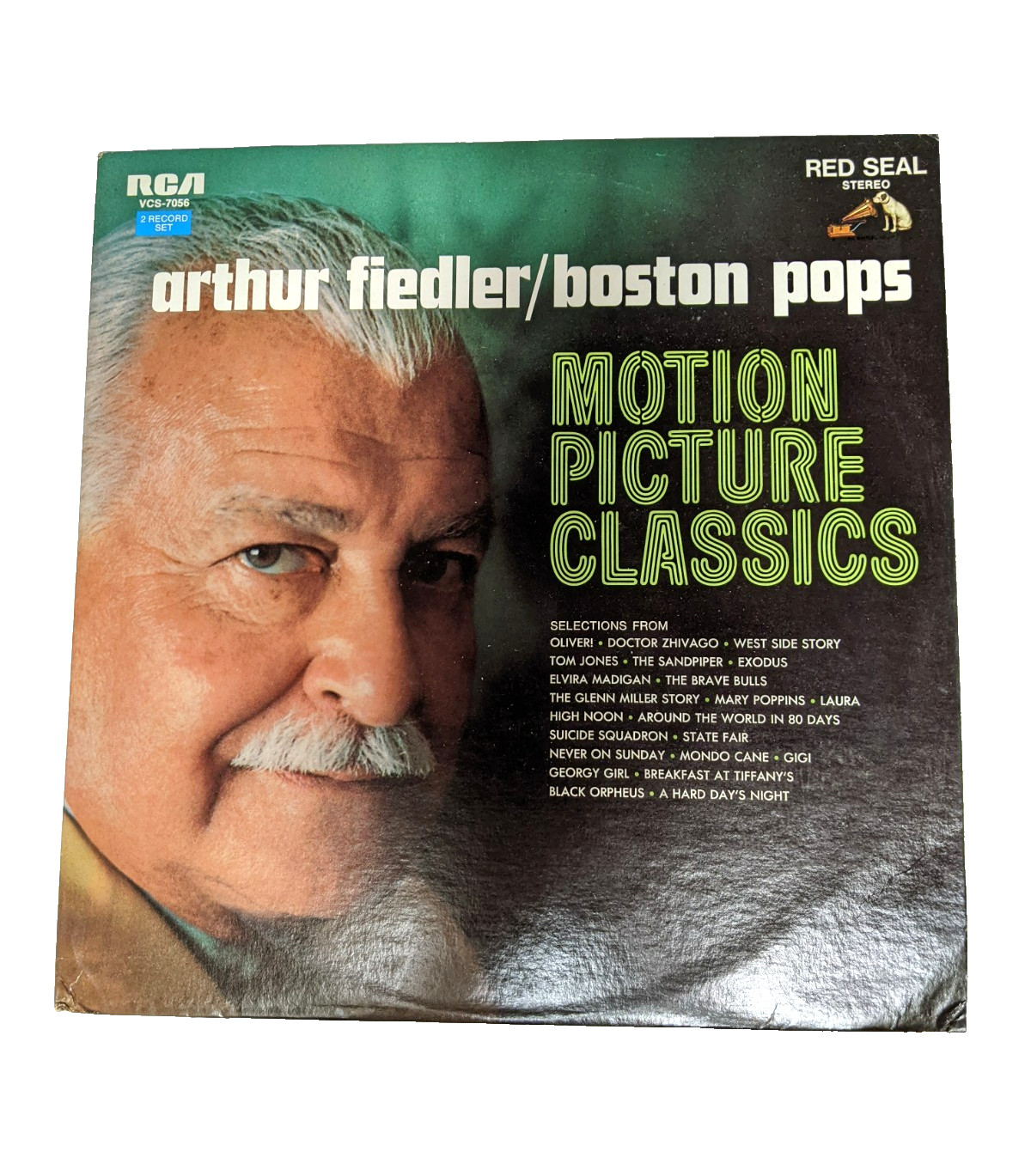 Vintage Arthur Fiedler Boston Pops ‎Motion Picture Classics Record Decor VCS7056