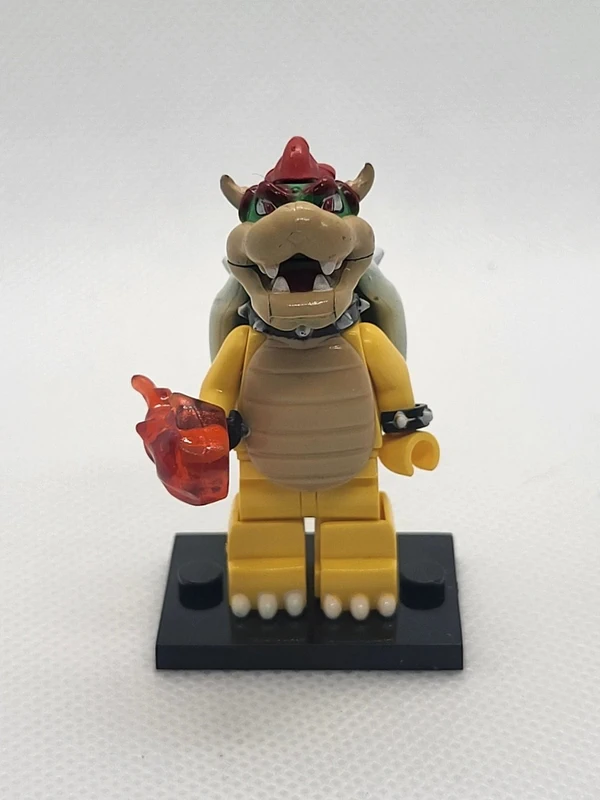 Figurine type lego - Super Mario - Bowser (Lego-style Figure)