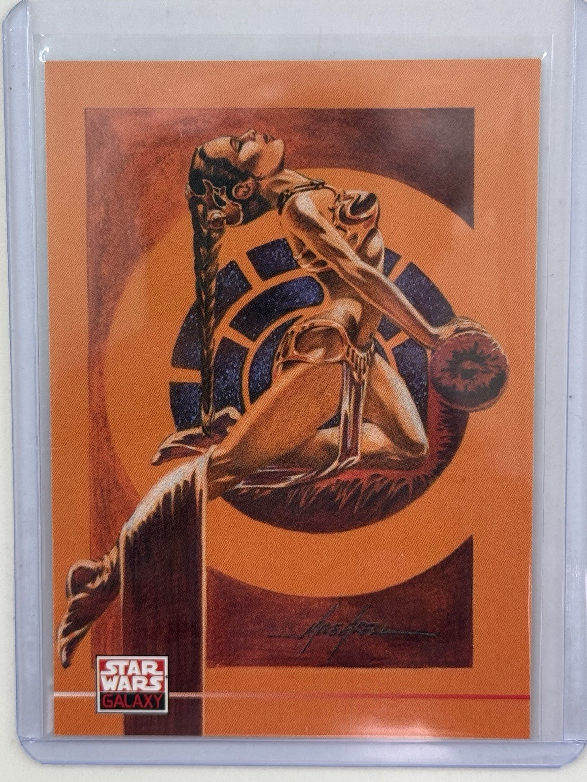 Slave Princess Leia 1994 Topps Star Wars Galaxy Series 2 #229 CLEAN