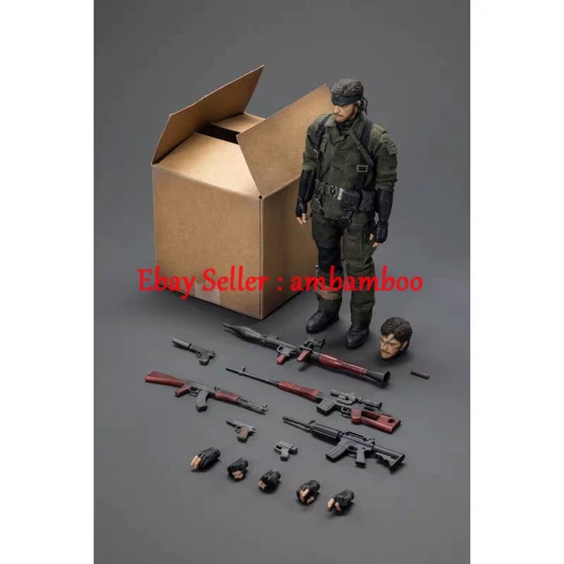 Action figure Kraken Studio 1/12 Viper Agent Naked Snake Big Boss (versione Deluxe)