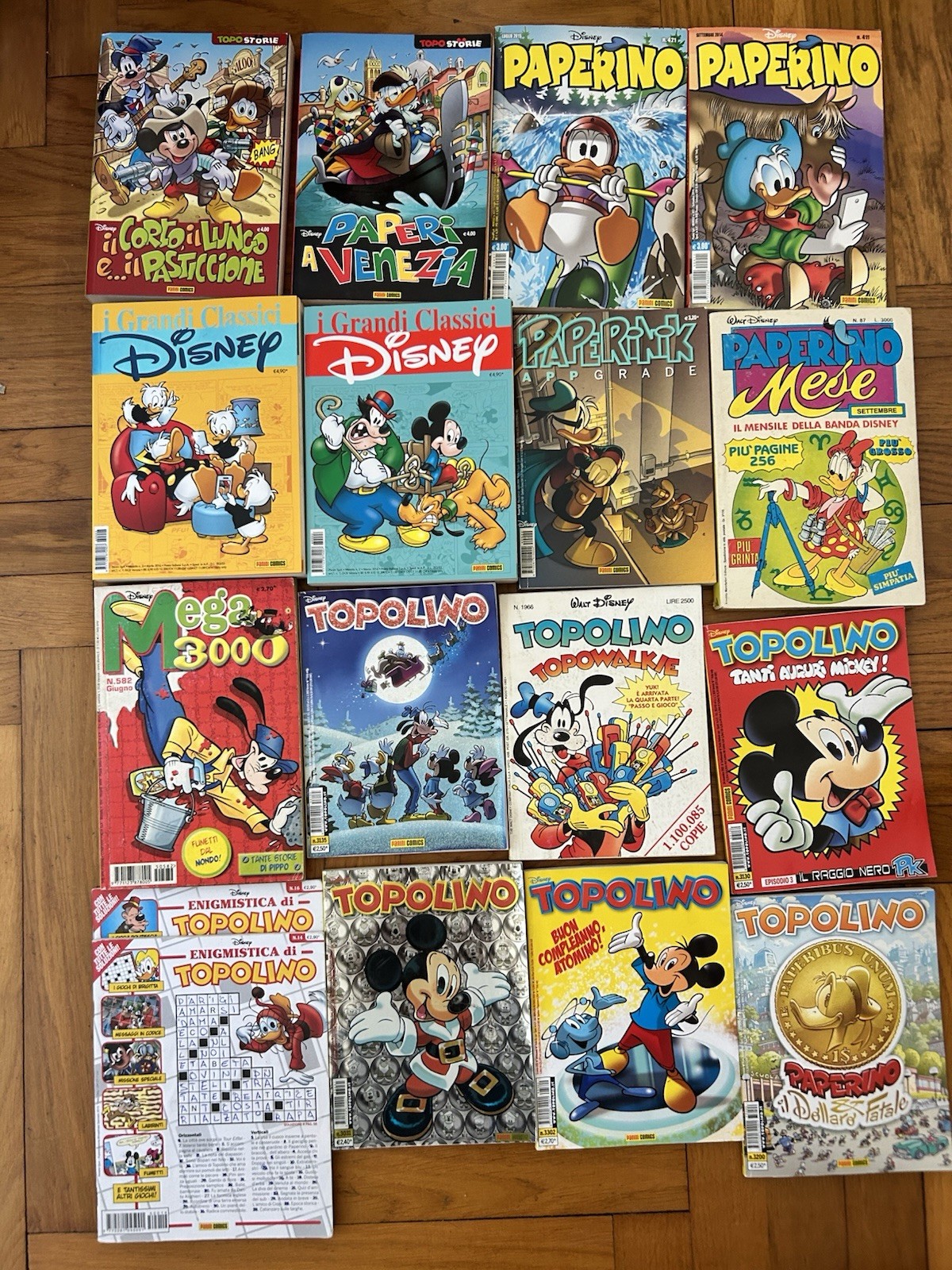 Walt Disney Lotto fumetti Topolino e Paperino 1986 albi vari IT