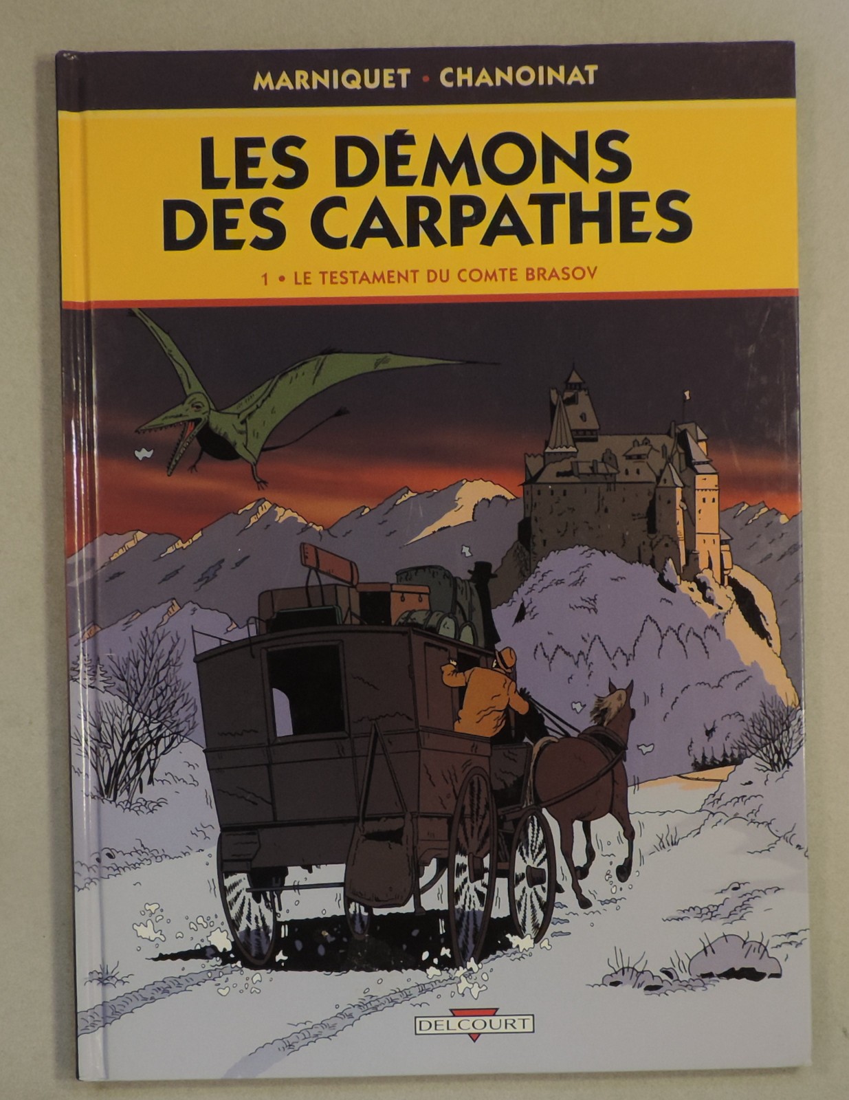 Demon des Carpathes 1 Testament Comte Brasov Marniquet Delcourt 2009 EO TBE