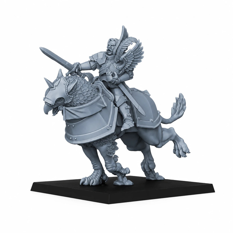 Capitán imperial en grifo highland miniature