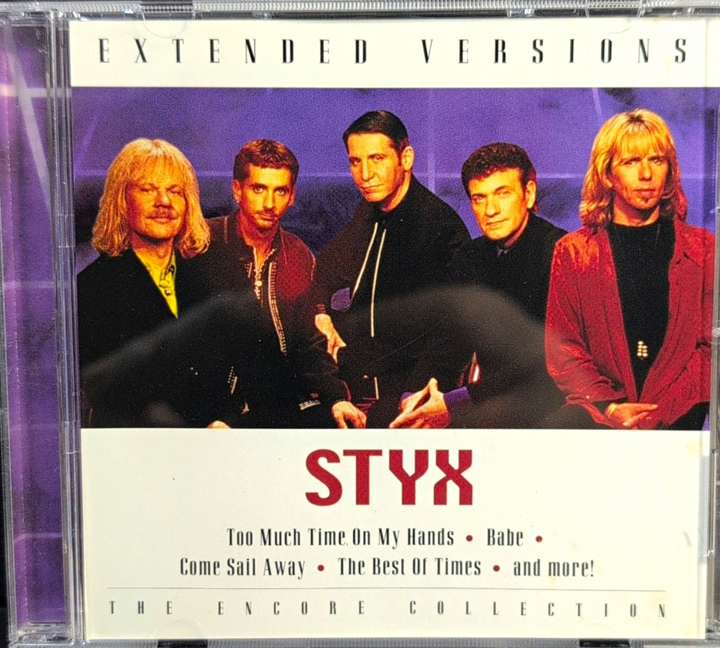 Styx Extended Versions: The Encore Collection CD Album 2000 BMG Live Comp