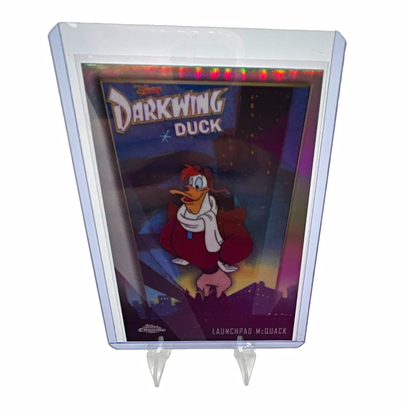 Topps Disney Darkwing Duck Hologram Launchpad McQuack Card #DD-5 2024
