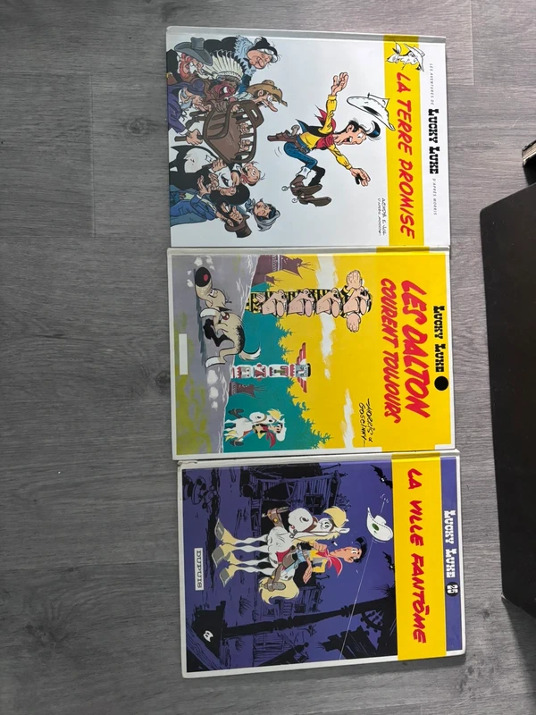 Lot de bd  Lucky Luke