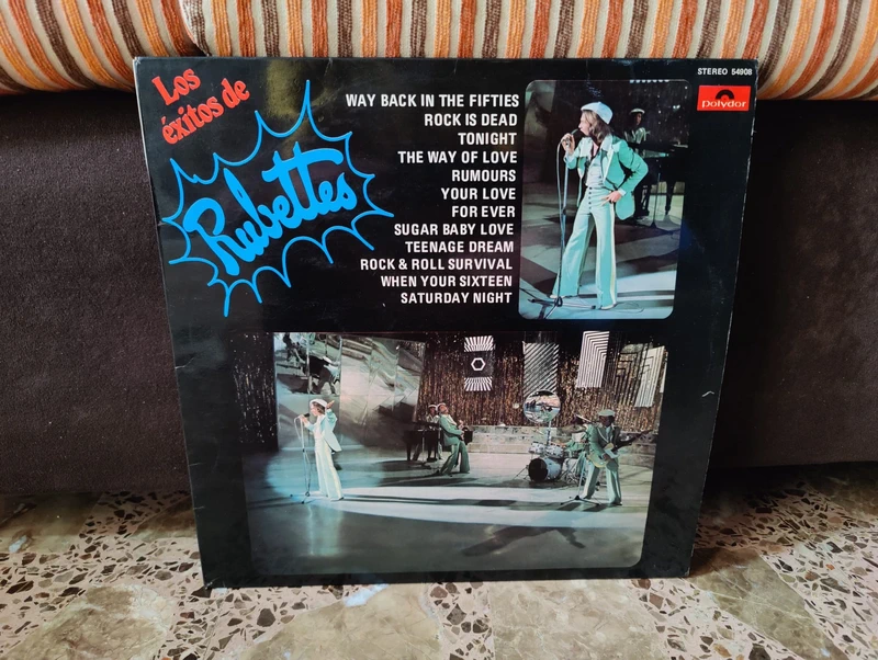 The Rubettes Los Éxitos LP 1975 Polydor España Círculo de Lectores Glam Rock Vinilo