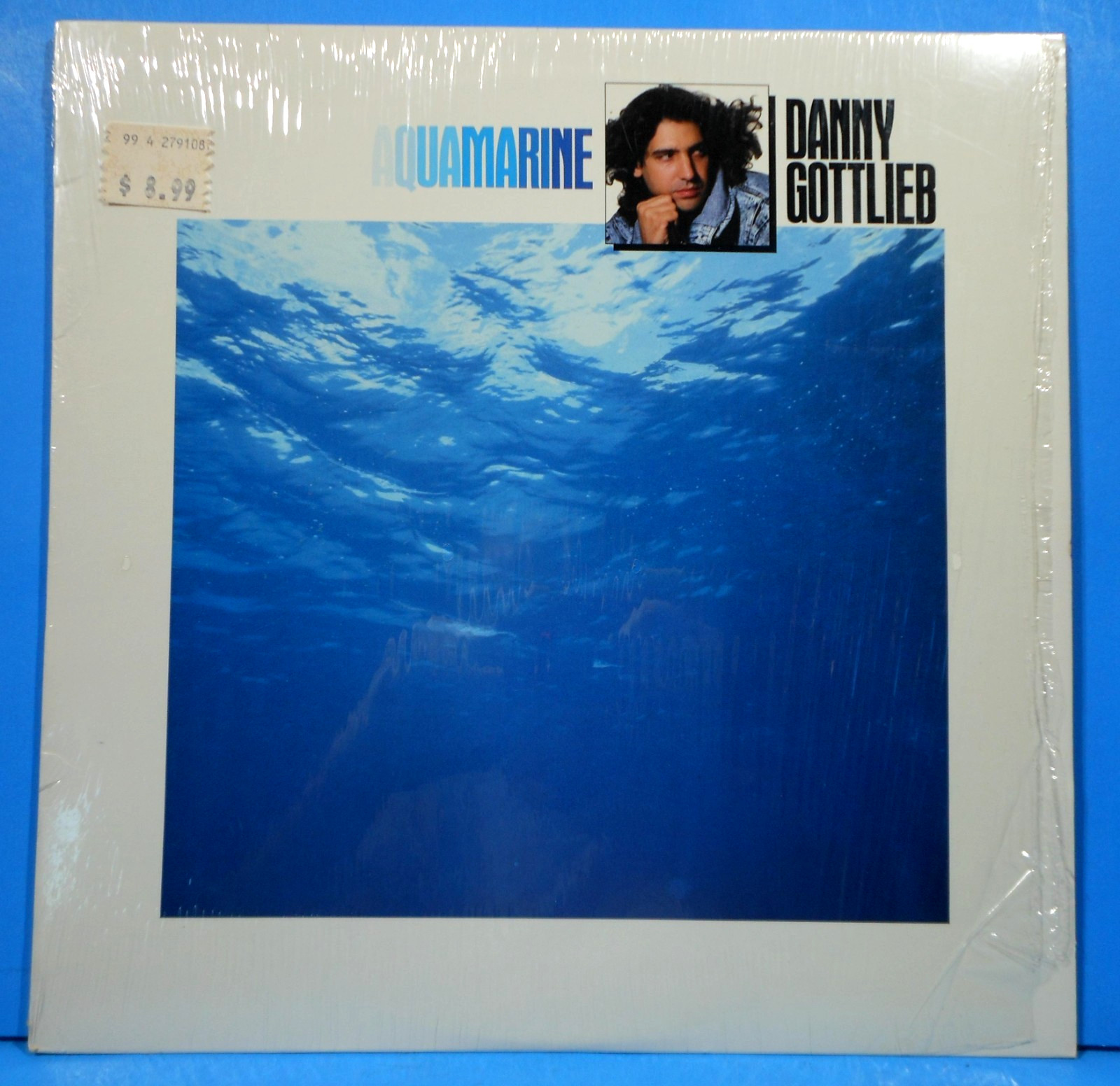 DANNY GOTTLIEB AQUAMARINE LP 1987 ORIGINAL SHRINK GREAT CONDITION! VG++/VG++!!