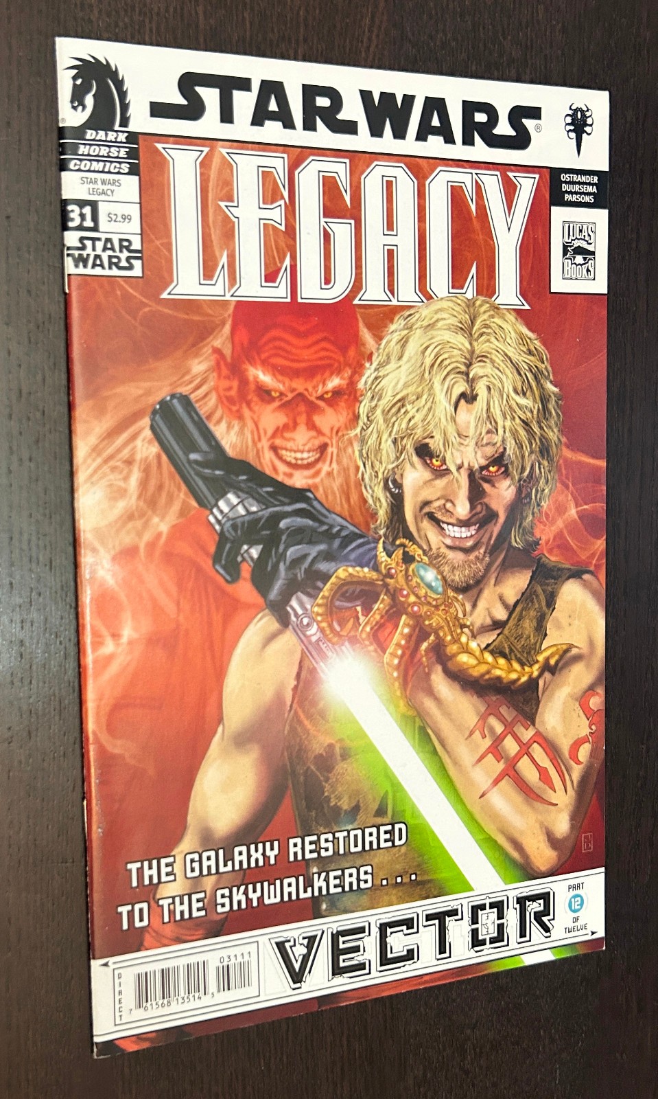 STAR WARS LEGACY #31 (Dark Horse Comics 2008) -- ottime condizioni/nm