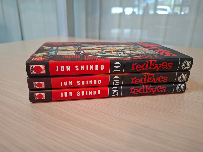 Lot 3 mangas Red Eyes tomes 1 à 3 - éditions génération comics
