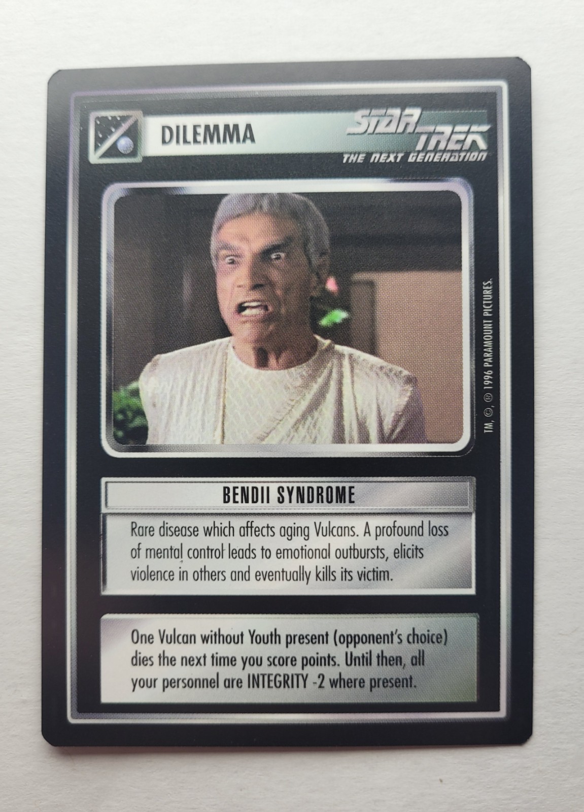 Star Trek CCG: SINDROME DI BENDII + BONUS | Raro | RISPARMIA FINO AL 25% | 1E Q-Cont