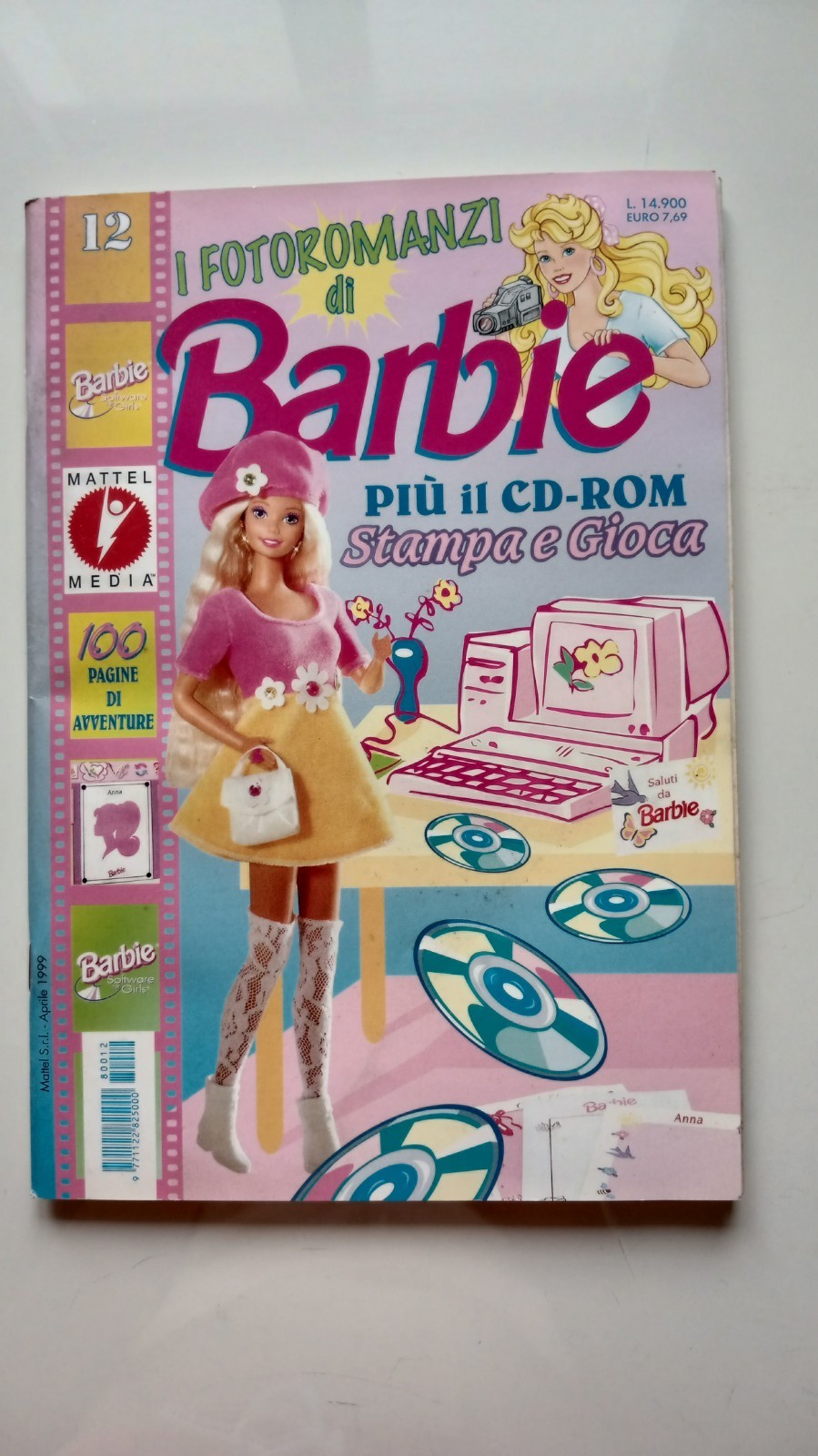 Mattel I Fotoromanzi di Barbie n. 12 fumetto a colori  1999 ITA