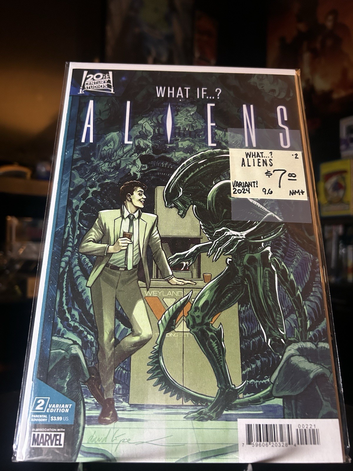 E se...? Aliens #2 Marvel 2024 9.6 Variante Copertina / Variante Parillo 