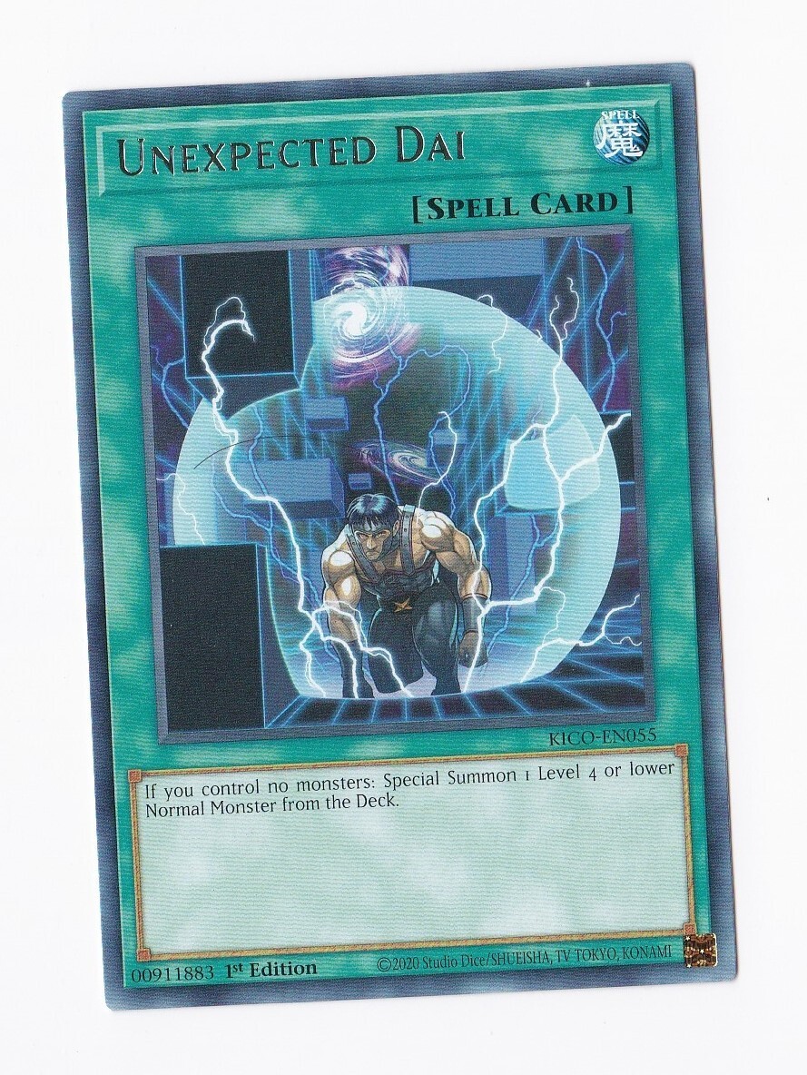 Konami YuGiOh 2020! 1ª Edizione - Inaspettato Dai KICO-EN055