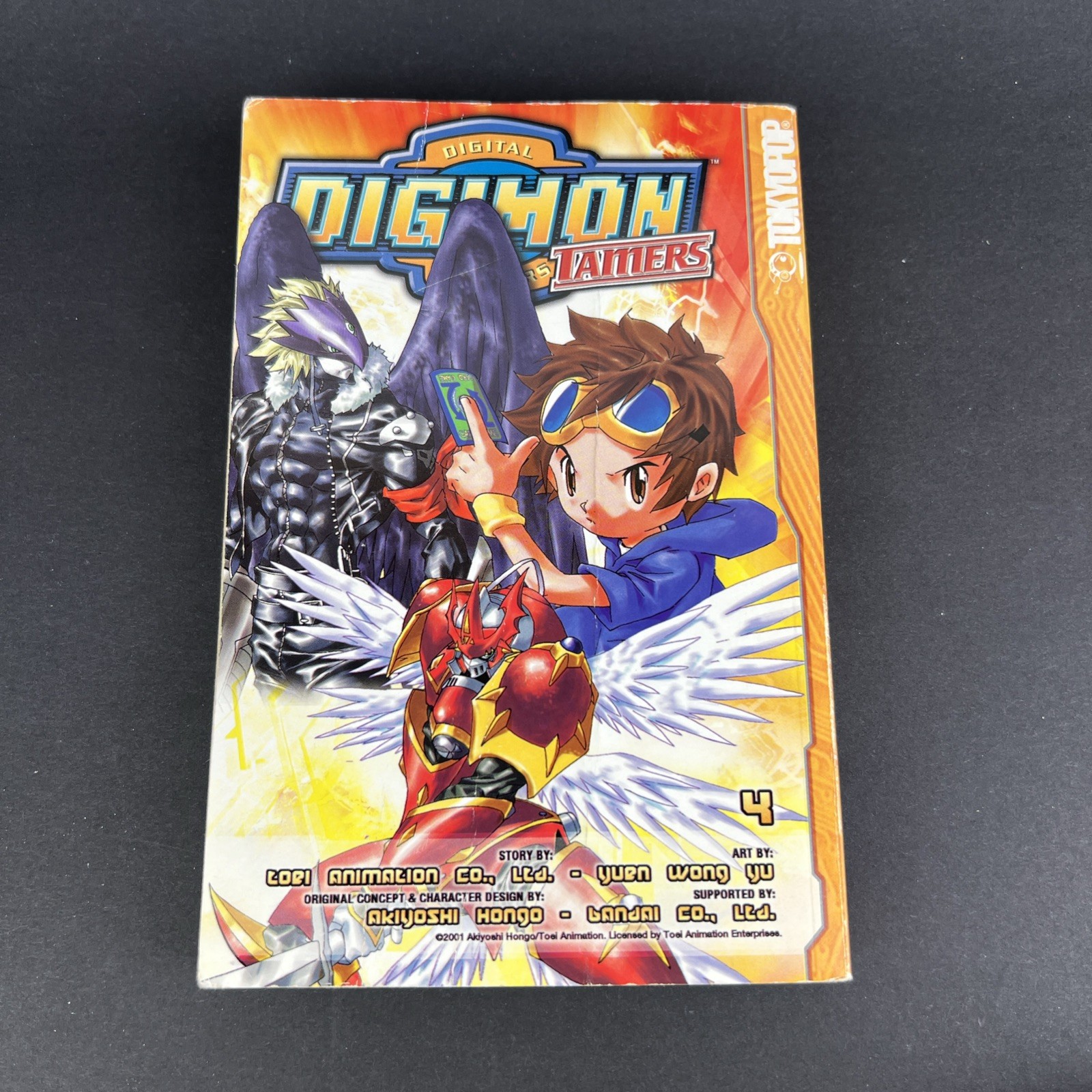 Digimon Tamers Vol 4 Manga Inglese Graphic Novel Libro